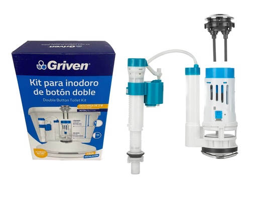 [5-053] HERRAJE ONE PIECE DOBLE BOTON GRIVEN 5-053