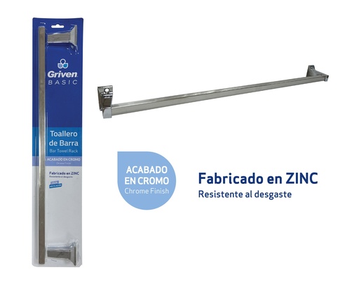 [5-063] TOALLERO DE BARRA GRIVEN 5-063