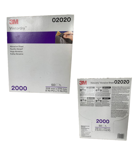 [2-485] LIJA GRANO 2000 3M (IMPORTADA) 2-485