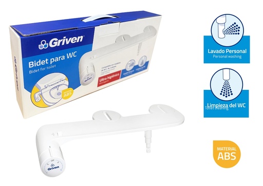 [8-208] BIDET P/INODORO GRIVEN 8-208