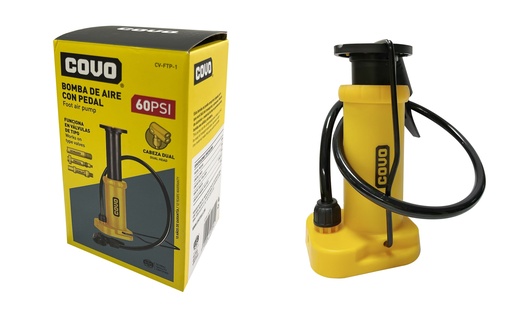 [8-226] BOMBA DE AIRE DE PIE 60 PSI COVO 8-226