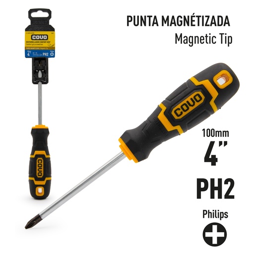 [8-300] DESTORNILLADOR ESTRIA 1/4 x 4" COVO 8-300