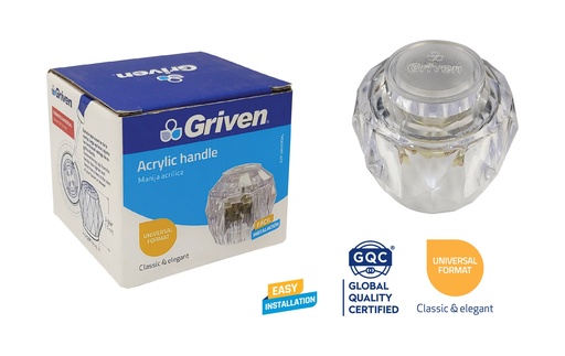 [8-390] MANIJA de ACRILICA UNIVERSAL GRIVEN 8-390