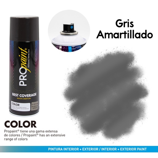 [8-422] SPRAY GRIS MARTILLADO x 400 ML PRO PAINT 8-422
