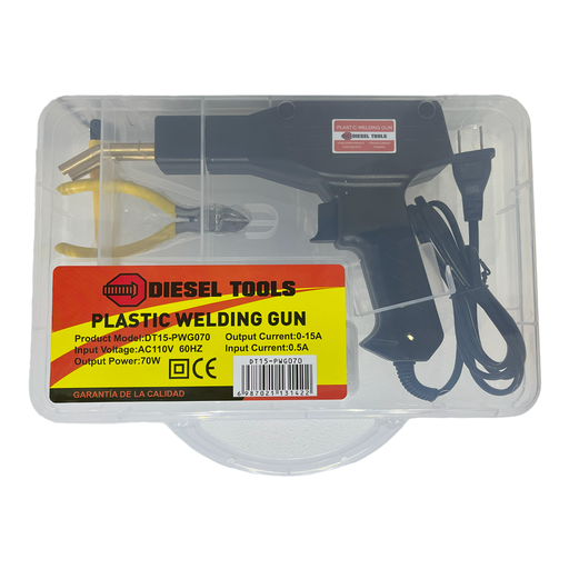 [8-429] PISTOLA SOLDADORA DE PLASTICO DIESEL T 8-429