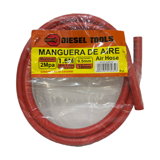 [8-446] MANGUERA DE AIRE 1.5 MTS DIESEL TOOLS 8-446