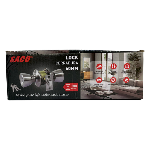 [8-549] CERRADURA DE COPA PLATA SACO 8-549