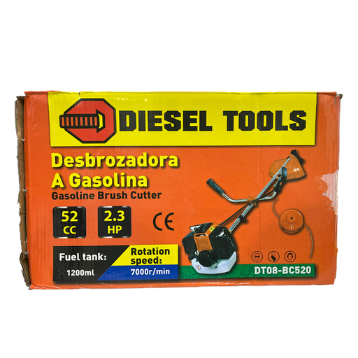 [8-550] DESMALEZADORA 52CC 2.3 HP DIESEL TOOLS 8-550