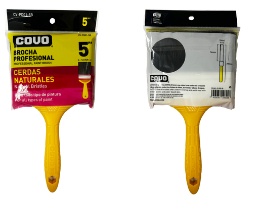 [8-562] BROCHA CERDA NEGRA 5" COVO 8-562