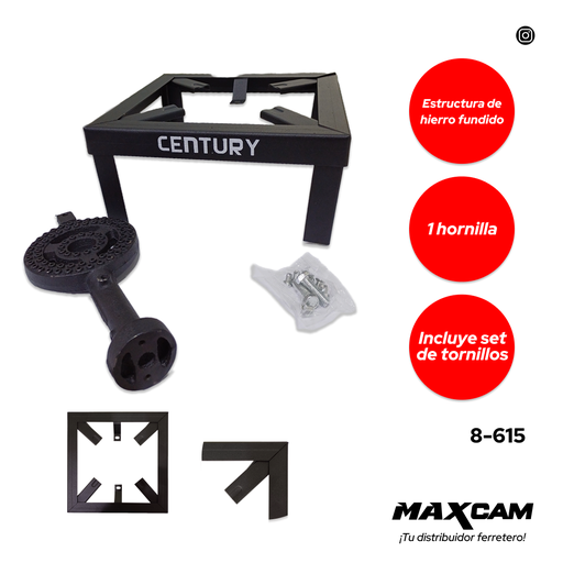 [8-615] REVERBERO 1 QUEMADOR CENTURY 8-615