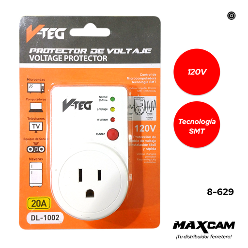 [8-629] PROTECTOR MULTIPROPOSITO 110V V-TEG 8-629