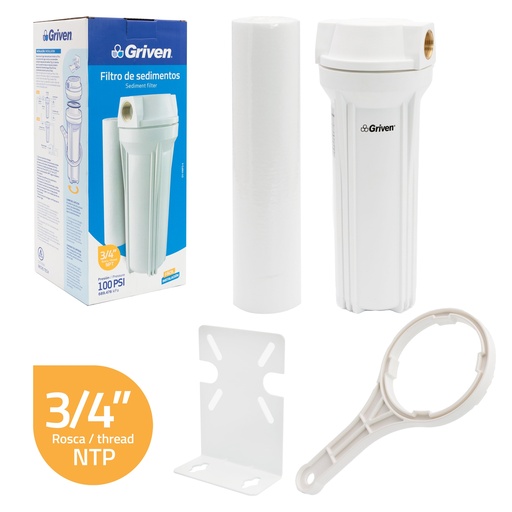 [8-674] FILTRO DE SEDIMENTOS 3/4" GRIVEN 8-674