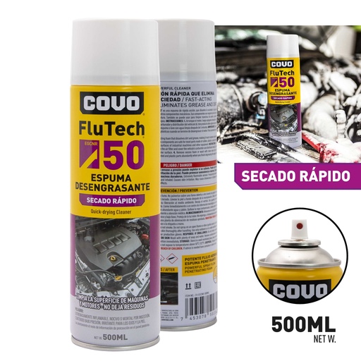 [8-730] ESPUMA DESENGRASANTE COVO 8-730