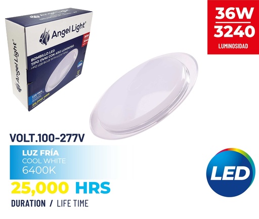 [8-765] BOMBILLO LED UFO 36W 100-277V ANGEL LIGHT 8-765