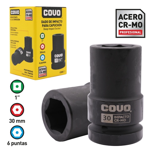 [8-785] DADOS DE IMPACTO x 30MM COVO 8-785