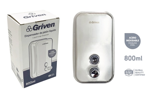 [8-819] DISPENSADOR DE JABON GRIVEN 8-819