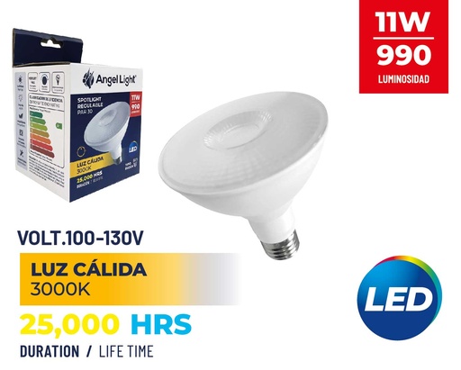 [8-825] BOMBILLO LED PAR 30 11W LUZ CALIDA ANGEL LIGHT 8-825