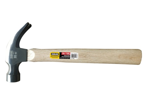 [8-884] MARTILLO C/MANGO DE MADERA 20 OZ COVO 8-884