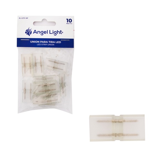 [8-921] CONECTOR DE TIRA LED x 10 UNID ANGEL LIGHT 8-921