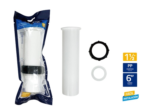 [9-038] EXTENSION C/TUERCA 1 1/2 x 6" GRIVEN 9-038