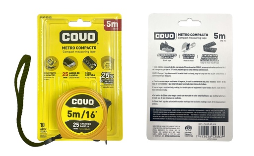 [9-106] METRO x 5 MTS COVO 9-106