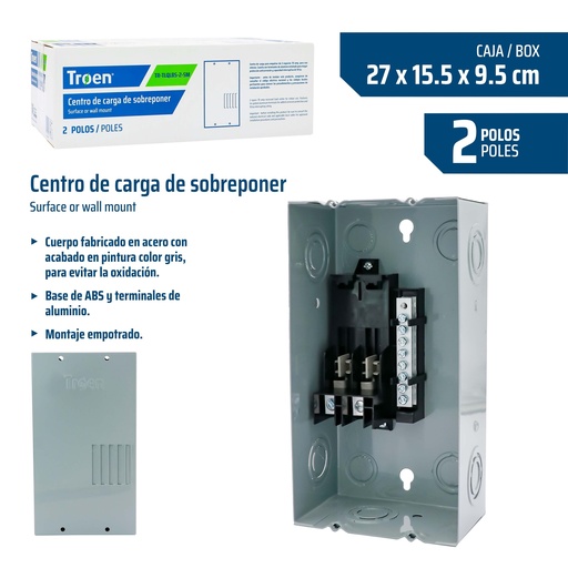 [9-153] CAJA BREAKER SUPERF 2 CIRCUITO TROEN 9-153
