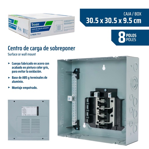 [9-156] CAJA BREAKER SUPERF 8 CIRCUITO TROEN 9-156