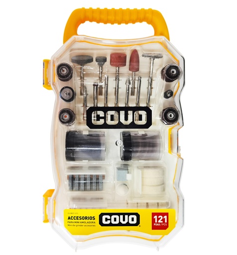 [9-197] ACCESORIOS P/DREMEL 121PCS COVO 9-197
