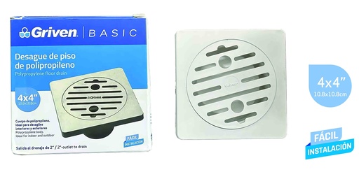 [9-201] REJILLA CUAD STANDARD GRIVEN BASIC 9-201