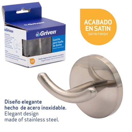 [7-106] TOALLERO DE MANO GRIVEN 7-106