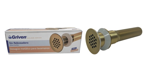 [7-252] DESAGUE LAVAMANO SIN/REB GRIVEN GOLD 7-252