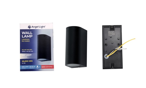 [7-273] LAMPARA DE PARED S/BOMBILLO ANGEL LIGHT 7-273