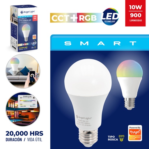 [7-358] BOMBILLO SMART LED 10W ANGEL LIGHT 7-358