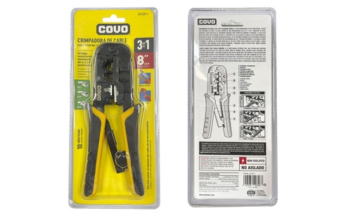 [7-363] PELACABLES AUTOMATICO O CRIMPEADORA COVO 7-363