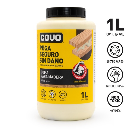 [7-375] PEGA O COLA P/CARPINTERIA x LT COVO 7-375