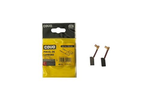 [7-398] CARBON TALADRO PERCUTOR 1/2" 750W x 2 UNID COVO 7-398