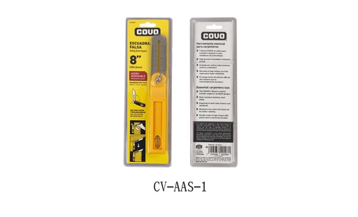 [7-516] ESCUADRA P/CARPINTERIA 8" COVO 7-516