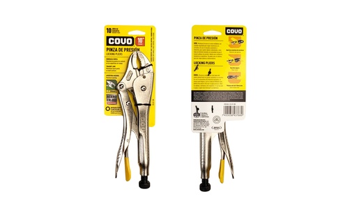 [7-585] ALICATE DE PRESION CURVO 10" COVO 7-585