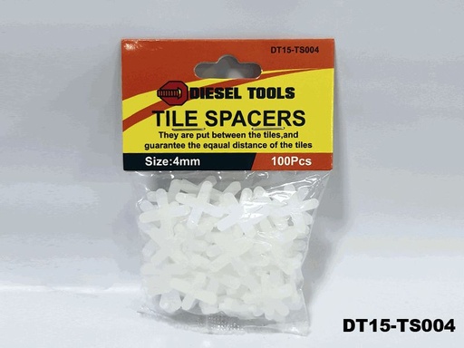 [7-660] SEPARADORES BALDOSA 4MM x 100 PCS DIESEL TOOLS 7-660