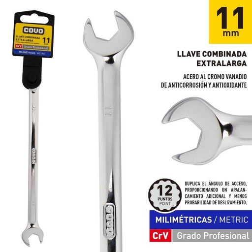 [7-745] LLAVE COMBINADA x 11MM COVO 7-745