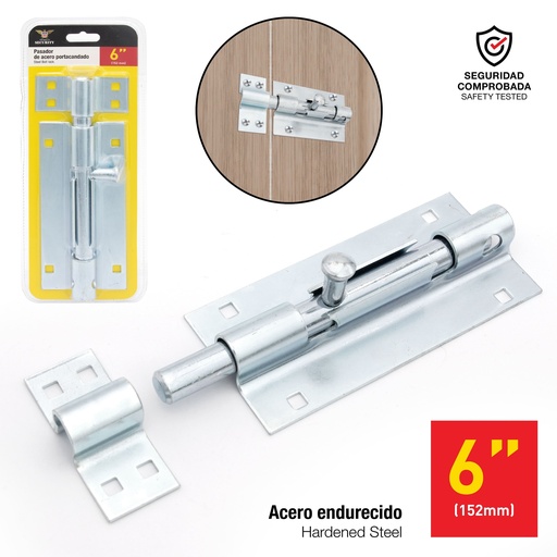 [7-773] PASADOR DE SEGURIDAD 6" SECURITY 7-773