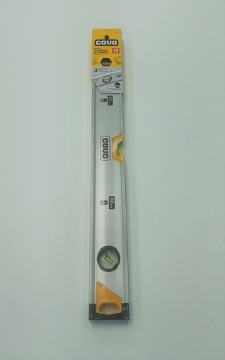 [7-851] NIVEL ALUMINIO 24" 3 GOTAS COVO 7-851