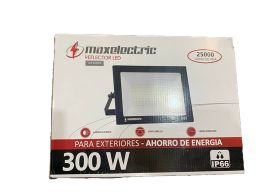 [7-910] REFLECTOR SLIM LED 300W 85V/265V MAXELECTRIC 7-910