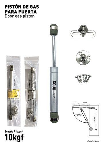 [7-912] BRAZO O GATO PARA COCINA 10 KG COVO 7-912