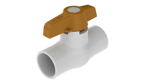 [8-025] VALVULA DE BOLA PVC SOLDAR X 3/4" ECO PCP 8-025