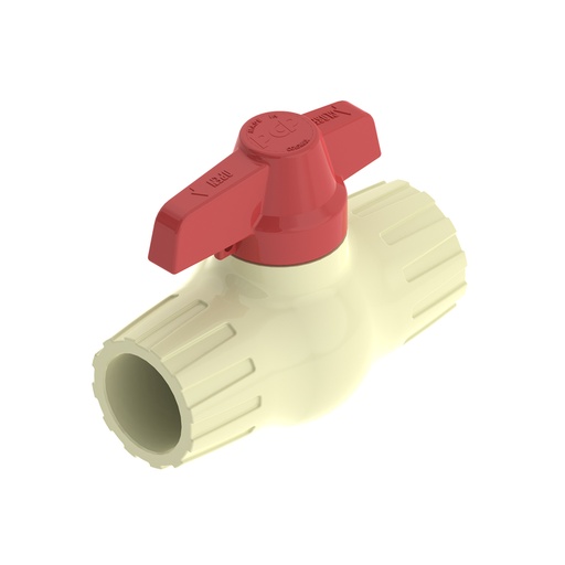 [8-036] VALVULA DE BOLA CPVC SOLDAR X 3/4" ECO PCP 8-036