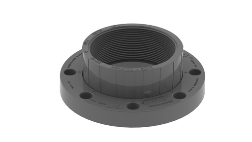 [8-073] BRIDA PVC x 6" ROSCA PCP 8-073