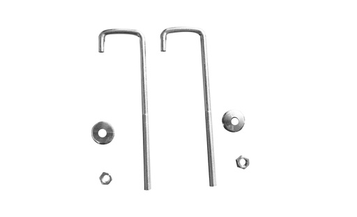 [5-145] GANCHO 3 x 1 CORTO (130mm) x 100UNID SECURITY 5-145