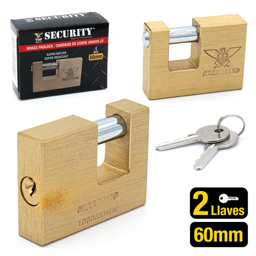 [5-279] CANDADO ANTICIZALLA 60MM SECURITY 5-279
