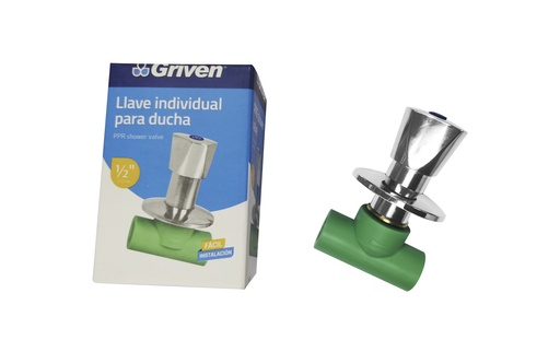 [5-447] LLAVE P/DUCHA INDIVIDUAL TERMOFUSION GRIVEN 5-447